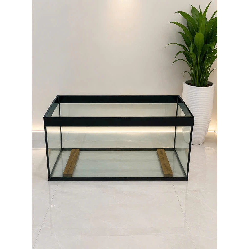 Bể siêu trong 60x40x40 kính 8ly;KEO ĐEN; giao hàng toàn quốc