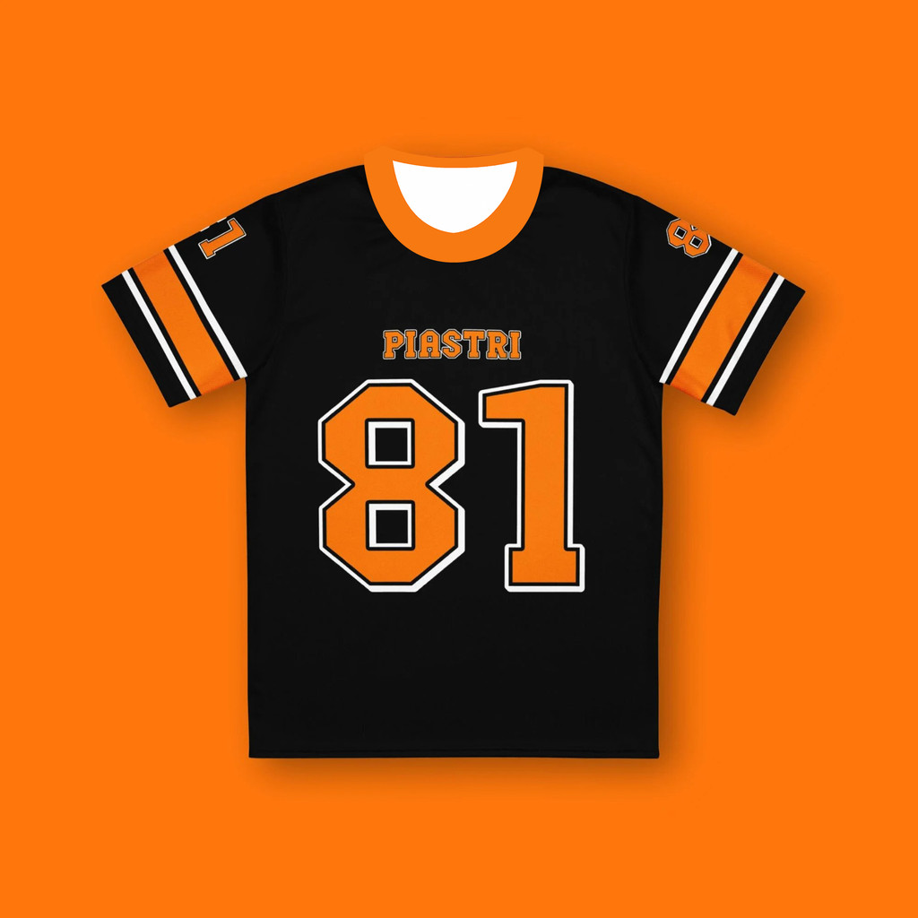 Áo thun sợi nhỏ Oscar Piastri McLaren F1