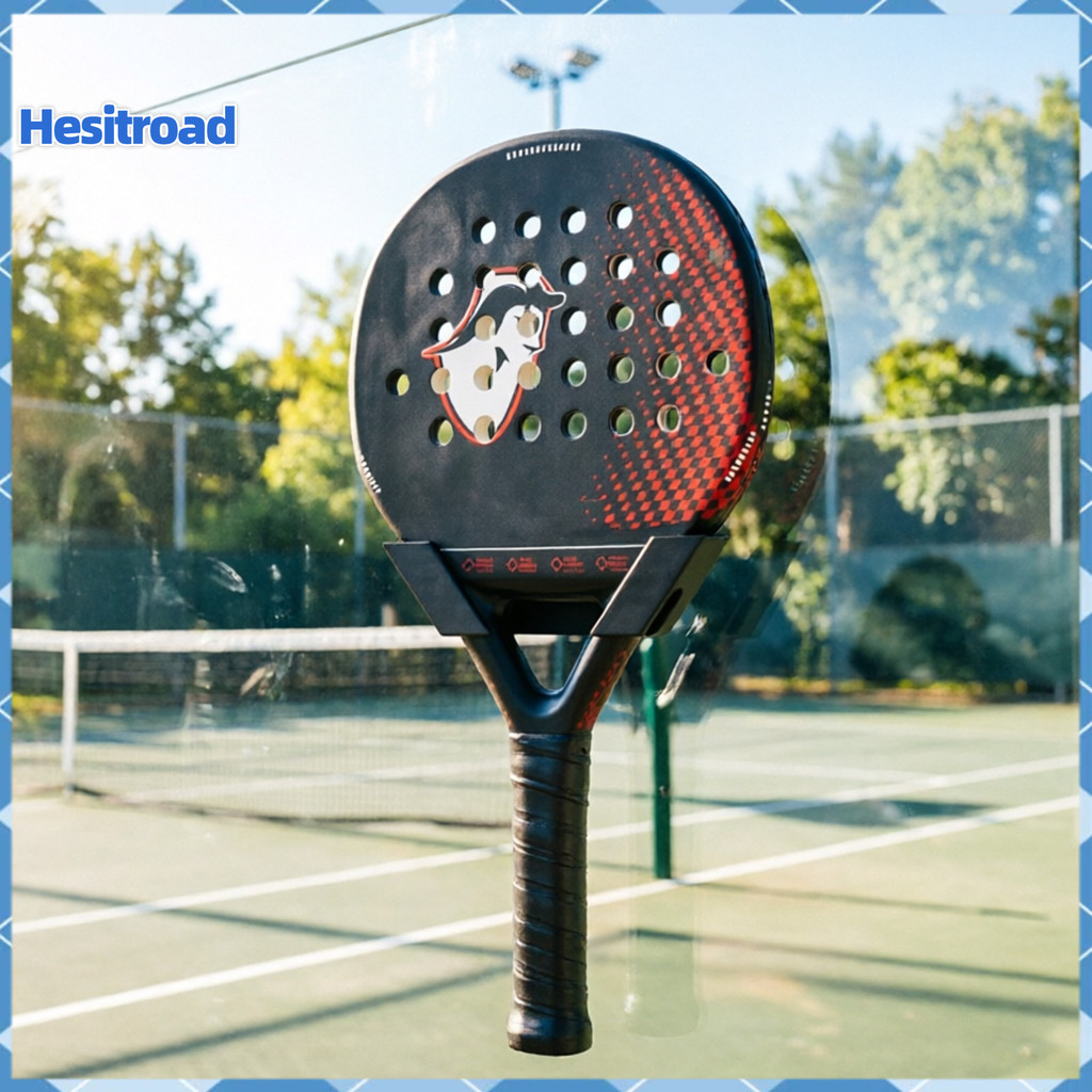 Meanwha Padel Vợt Giá Đỡ Với Hút Ly Thủy Tinh Hàng Rào Padel Tennis Vợt Gắn Hàng Rào Kim Loại Đa Năn