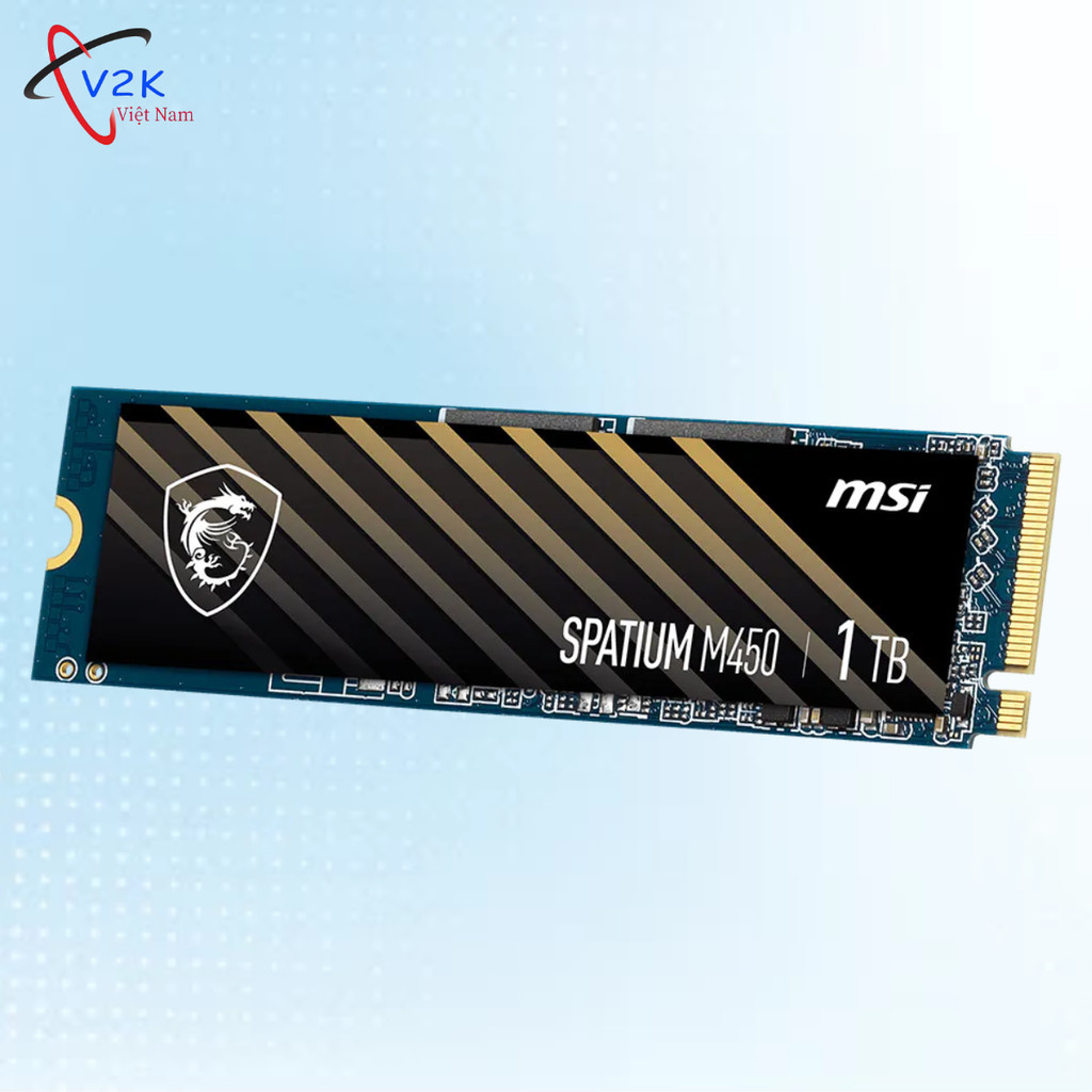 Ổ cứng SSD MSI SPATIUM M450 500GB 1TB M.2 2280 PCIe Gen4 x4 NVMe - Chính hãng