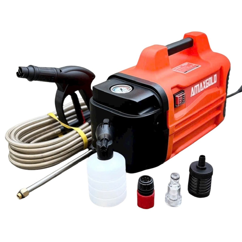 MÁY RỬA XE MÁY XỊT RỬA GRX6286: LOẠI ĐỘNG CƠ: DÂY ĐỒNG GRX6286 AMAXTOOLSS - HÀNG CHÍNH HÃNG