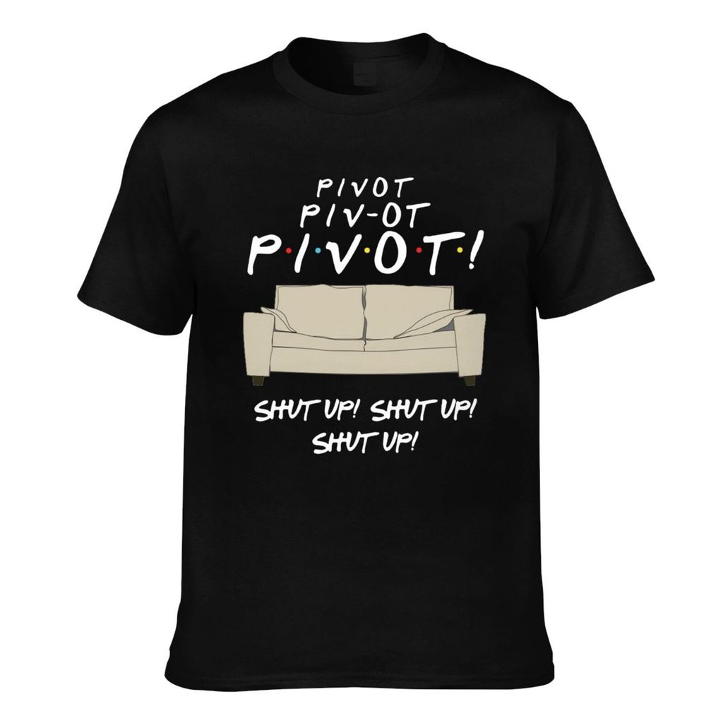 Mùa hè mát mẻ Tee Pivot Pivot Pivot Pivot Chandler Ross Geller Phoebe Monica Joey Rachel Hài hước Áo