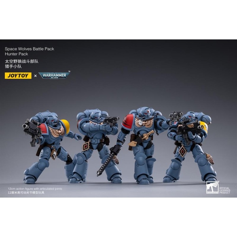 SPACE WOLVES BATTLE HUNTER PACK (JOYTOY)