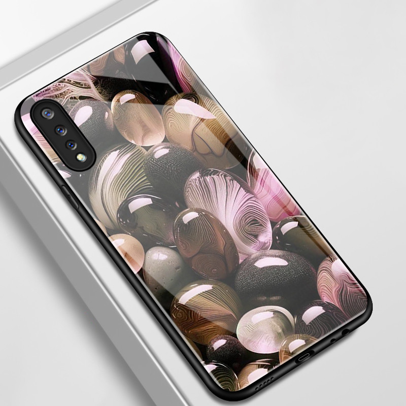Ốp Lưng Cho VIVO S1 Pro Vỏ Kính Chống Sốc Pebble Điện Thoại