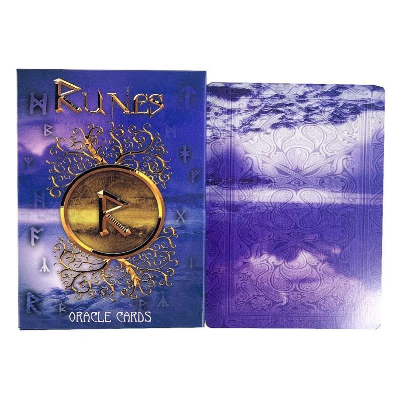 24 tờ Thẻ Oracle Veriosn Runes tiếng Anh