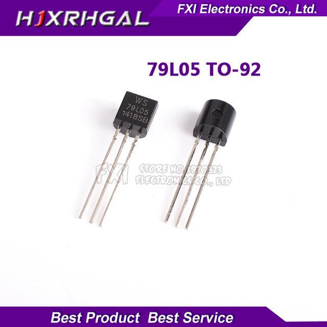 20 CÁI 79L05 ws79L05 TO-92 5V 100mA điện áp regulat mới nguyên bản