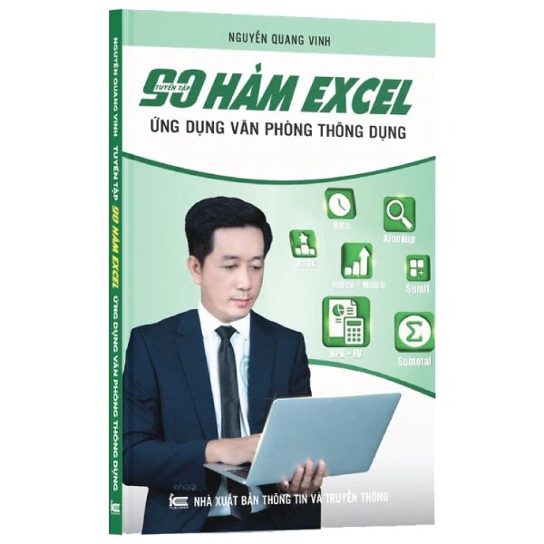 Sách Tuyển Tập 90 Hàm Excel Ứng Dụng Văn Phòng Thông Dụng