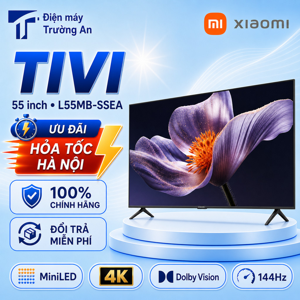 Google Tivi Xiaomi S Pro Mini LED 55 inch L55MB-SSEA 4K 144Hz