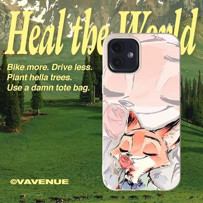 Suntaiho Dễ Thương Cáo Hoa Hồng Pastel In Hình TPU Chống Sốc Cho iPhone 17 16 15 14 13 12 11 X XS XR Pro Max Plus