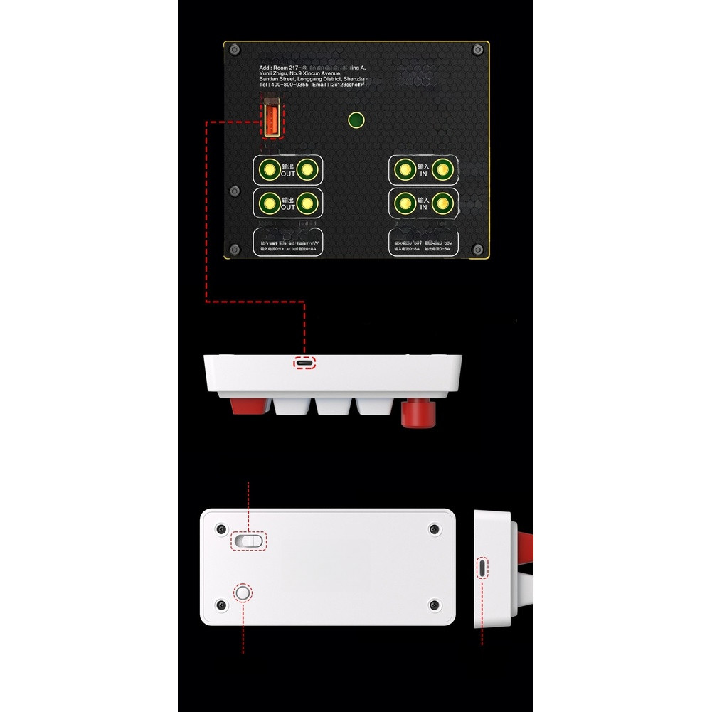 {JV1} Bàn phím công tắc nhanh i2C K01 để sửa chữa kết nối và chạy đồng hồ vạn năng C10 C09 C07
