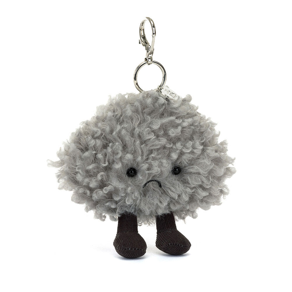 Jellycat Storm Cloud Bag Charm Sang Trọng Móc Khóa Trẻ Em Quà Tặng Cho Bé Gái