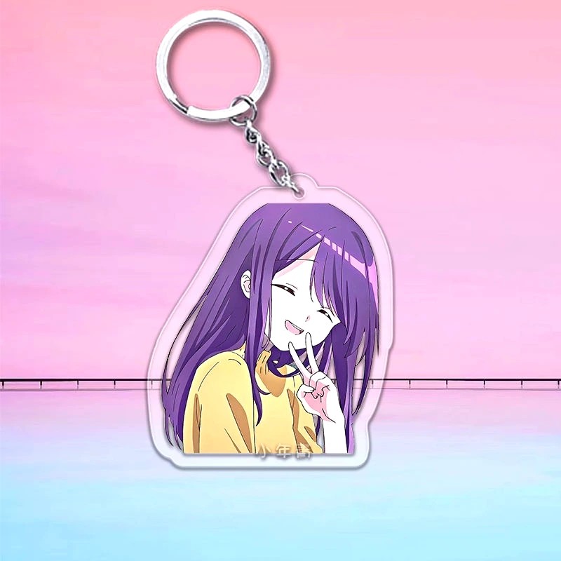 Móc Chìa Khóa Anime Kubo Nagisa Shiraishi Junta Bằng Acrylic Kubo San Wa Mob Wo Yurusanai