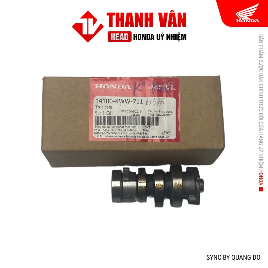Truc Cam HONDA Wave Rs 110, Wave Rsx 110, Wave S110 (14100KWW711)