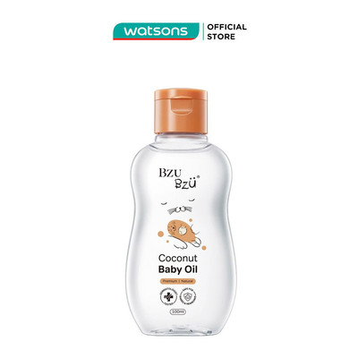 Dầu Dừa Cho Bé Bzu Bzu Coconut Baby Oil 100ml
