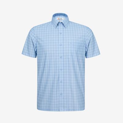 Áo sơ mi nam KHATOCO Tailor Fit ngắn tay mã A1MN538T2-CNCR 189-2805-N