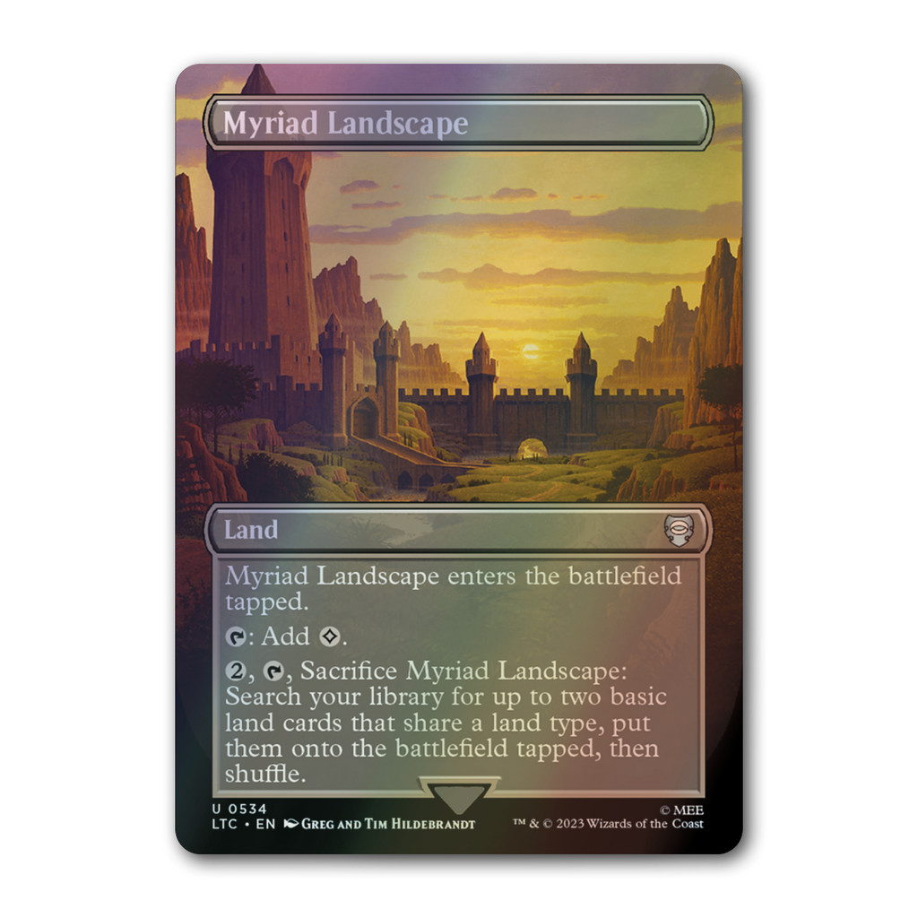 [MTG] Phong cảnh Myriad [LTC] [Không màu] [Uncom] [Foil] [ENG] [2023] (Magic: The Gathering)