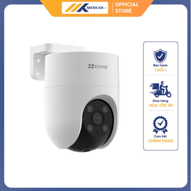 Camera Wifi Ezviz CS-H8C 4G - kết nối kép: SIM 4G hoặc mạng dây RJ45