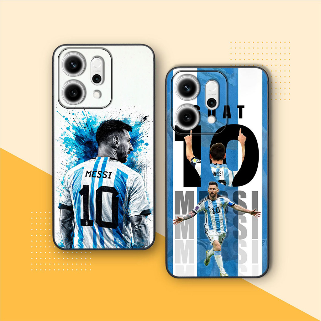 Ốp lưng Oppo Reno 14 5G / Reno 14 Pro 5G / Reno 14F hình Messi Ronaldo siêu đẹp