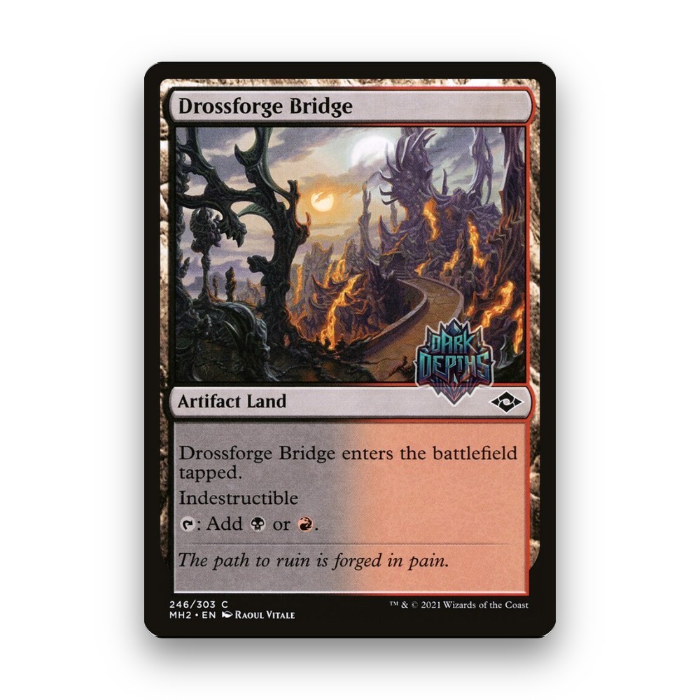 [MTG] Cầu Drossforge (246) [MH2] [LAND] [COMMON] | Phép thuật tập hợp