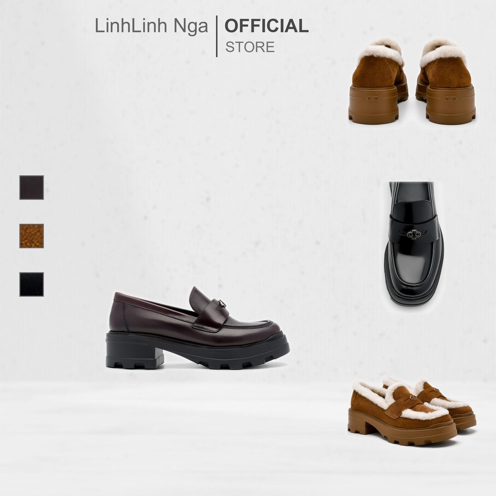 Giày PEDRO Leather Loafers - PW1-66600023 chính hãng đủ bill