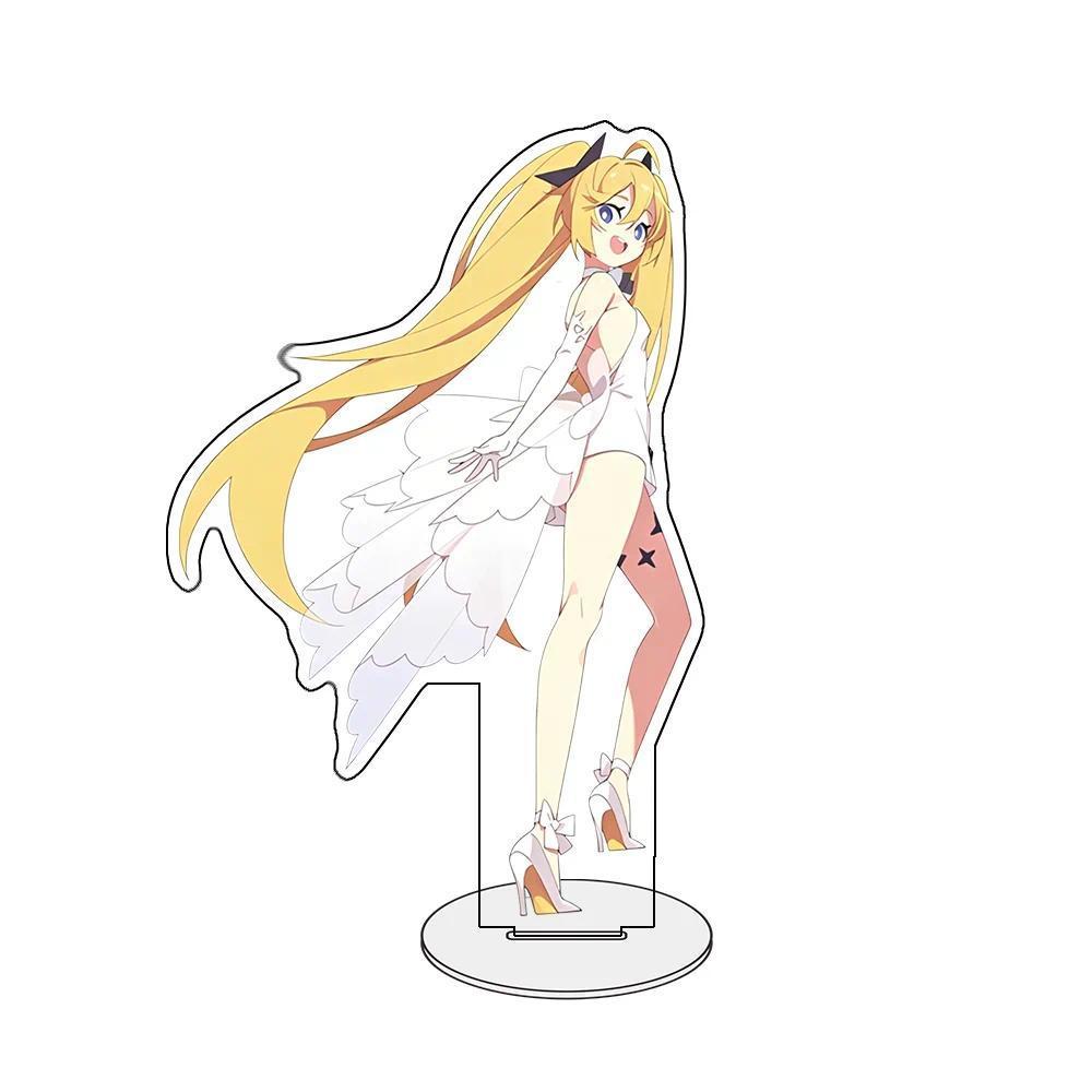 Djmax Respect El Clear El Fail Sexy Anime Mica Keychain Holder Model Desk Peripheral Mô Hình Standee