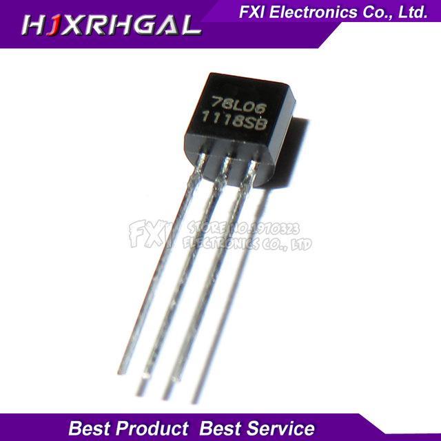 100 chiếc 78L06 78L06 TO92 A78L06 TO-92 mới nguyên bản