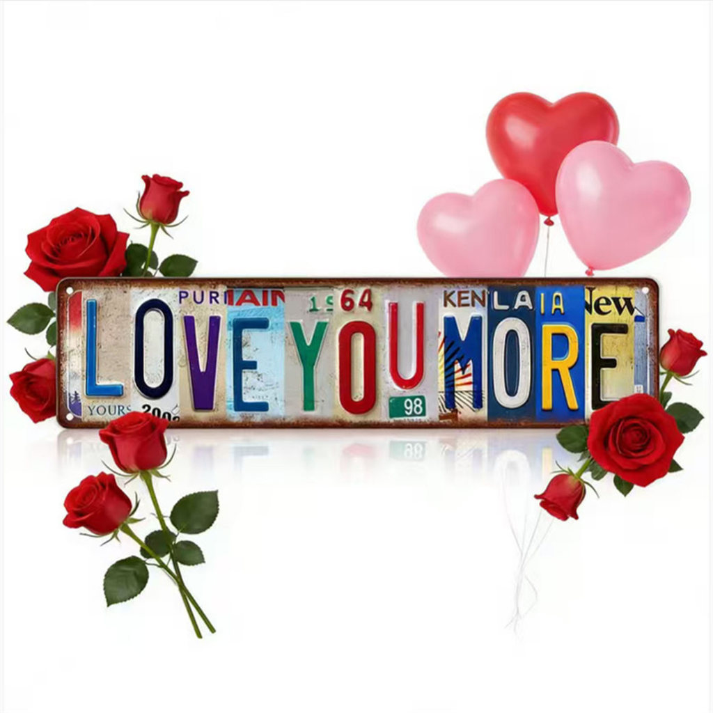 ❈ ❈ ❈ ❈ Vintage Love You More Wall Decor Street Signs ❈ ❈ ❈ ❈ ❈ ❈ ❈ ❈ ❈