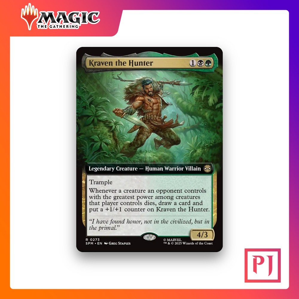 [MTG] Kraven the Hunter (Nghệ thuật mở rộng) (273) [SPM] [MULTI] [RARE] | Phép thuật tập hợp