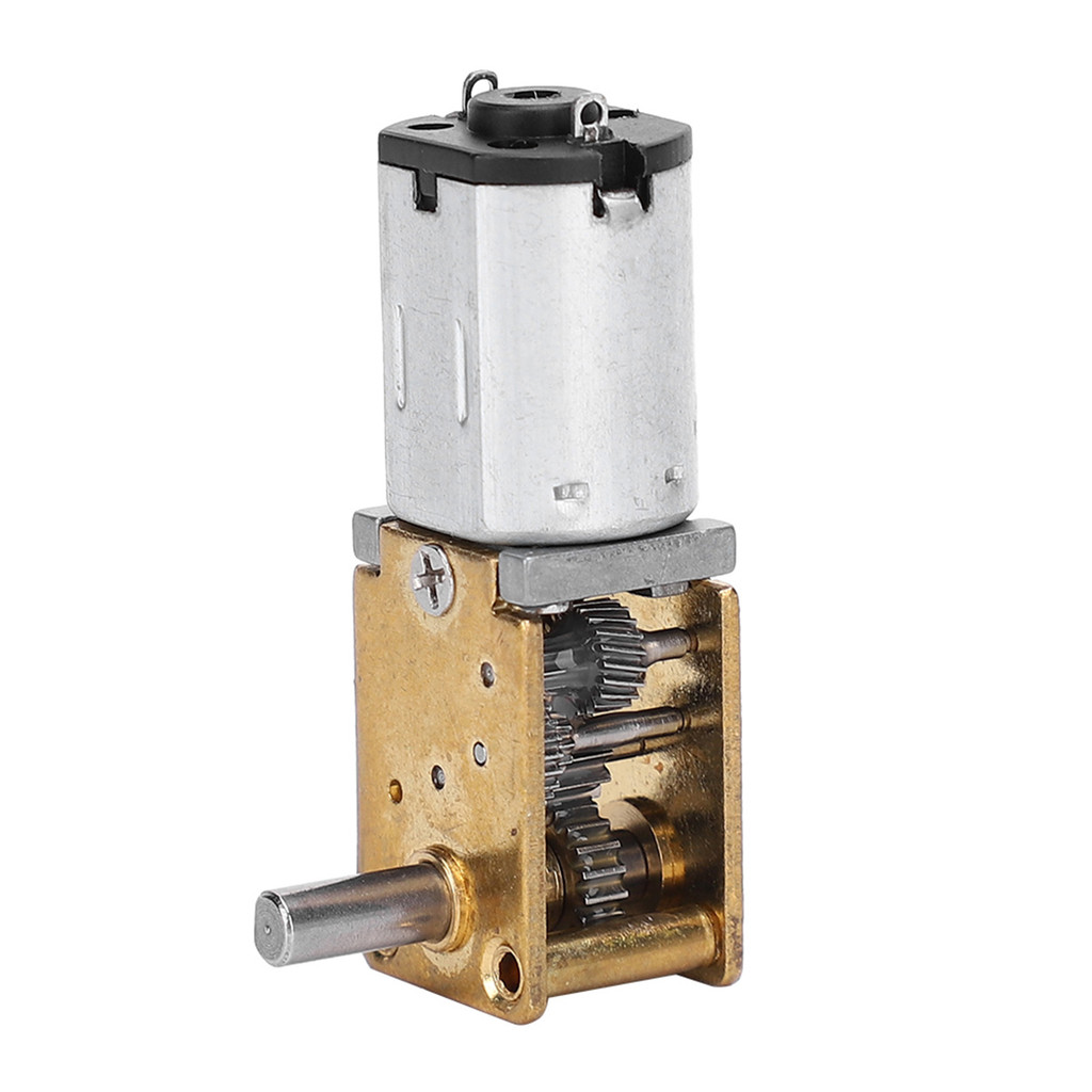 Bàn chải giảm tốc Mini Gear Motor Micro Worm Động cơ DC Thiết bị điện tử 1218GEN20 (DC3V 16RPM)