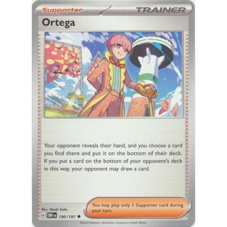Thẻ Bài Pokemon Ortega - 190/197 - Uncommon
