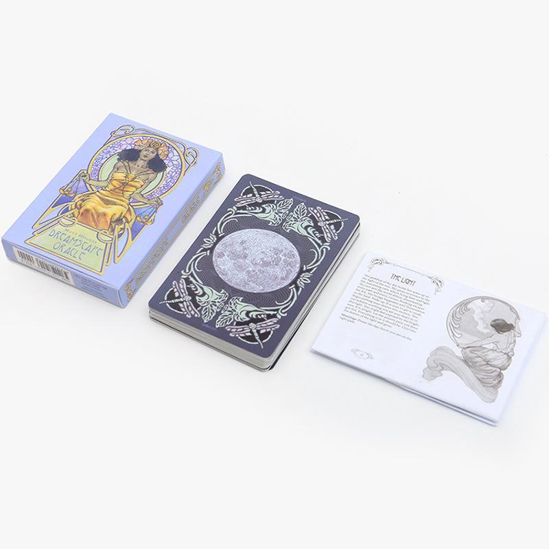 Dreamscape Oracle Tarot Oracle Thẻ Oracle với sách hướng dẫn Tarot Deck Card Game Table Board Game C