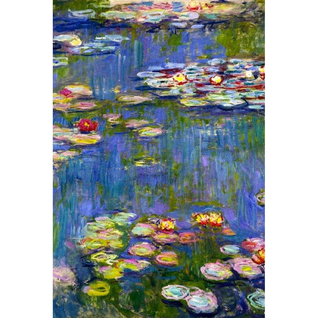 Claude Monet Nước Hoa huệ Nghệ Thuật Ấn Tượng Áp Phích Claude Monet In Hình Phong Cảnh Thiên Nhiên T