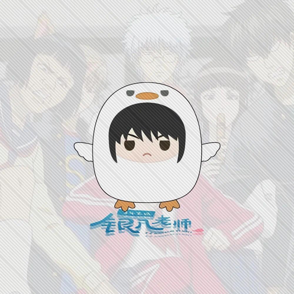 Anime Stand Model Plate Cosplay Decoration Gintama Kagura Sadaharu Shimura Shinpachi Kagura Mô Hình 