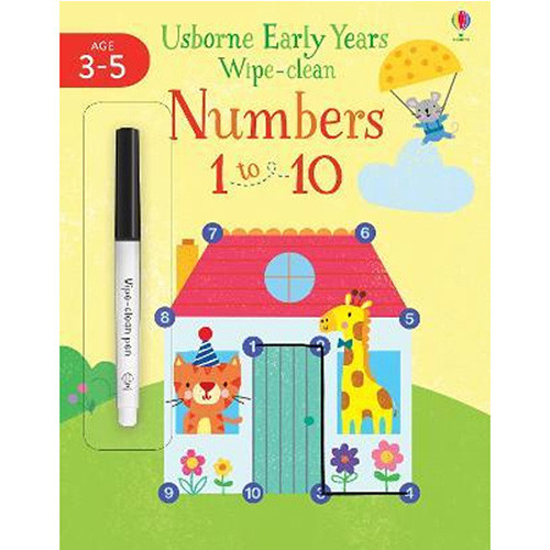 Sách Early Years Wipe-Clean Numbers 1 to 10