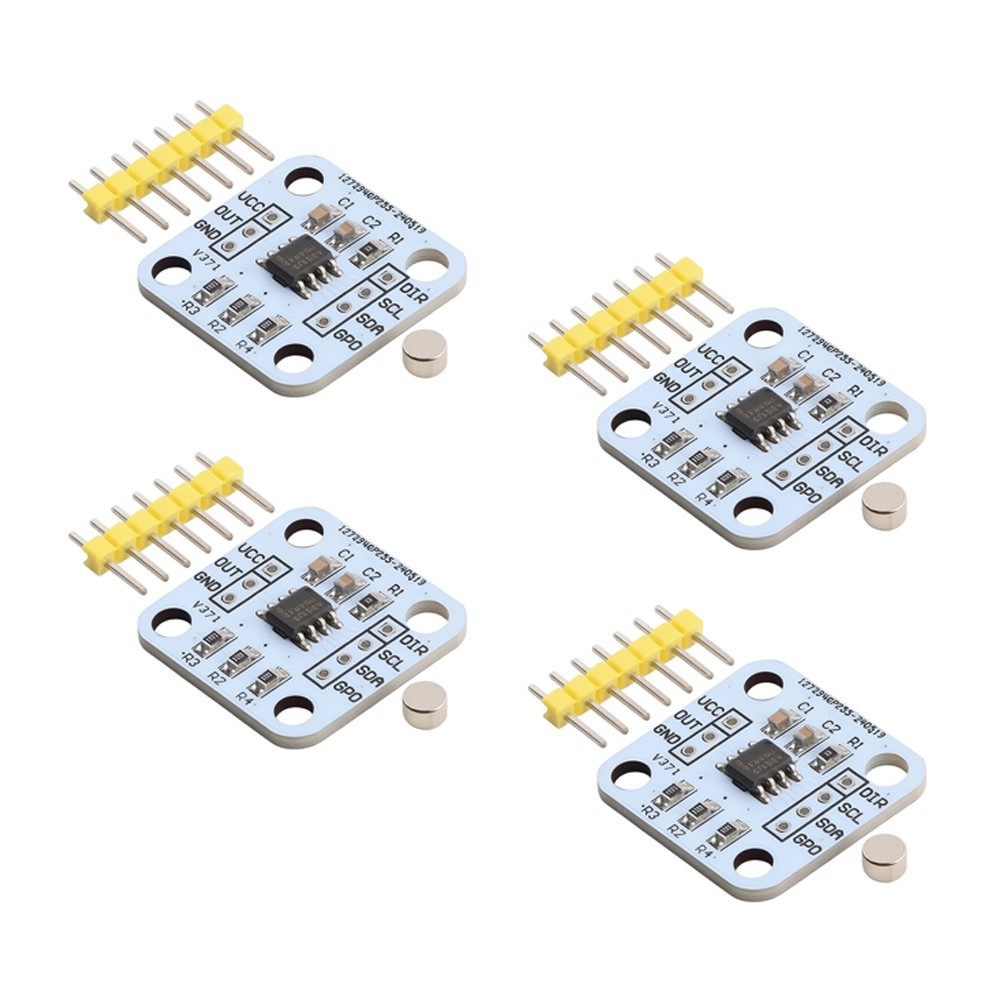 [8NEW] 4 Mô-đun cảm biến đo góc cảm ứng từ tính AS5600
