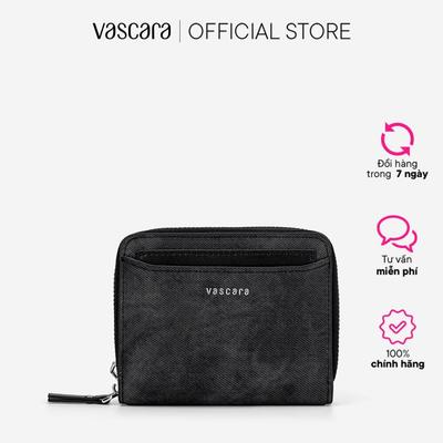 Vascara Ví Zip Mini Họa Tiết Denim - WAL 0364