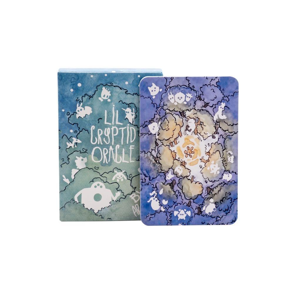 9 * 6cm LiL Cryptid Oracle Card Game 39 chiếc Thẻ Oracle