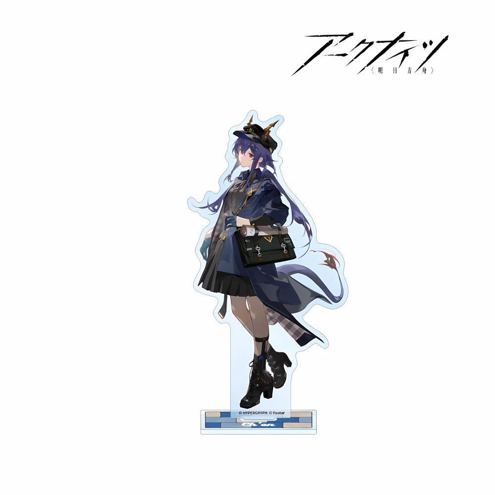 Arknights Game Amiya May Istina Kawaii Anime Mica Keychain Holder Cosplay Model Mô Hình Standee Cao 