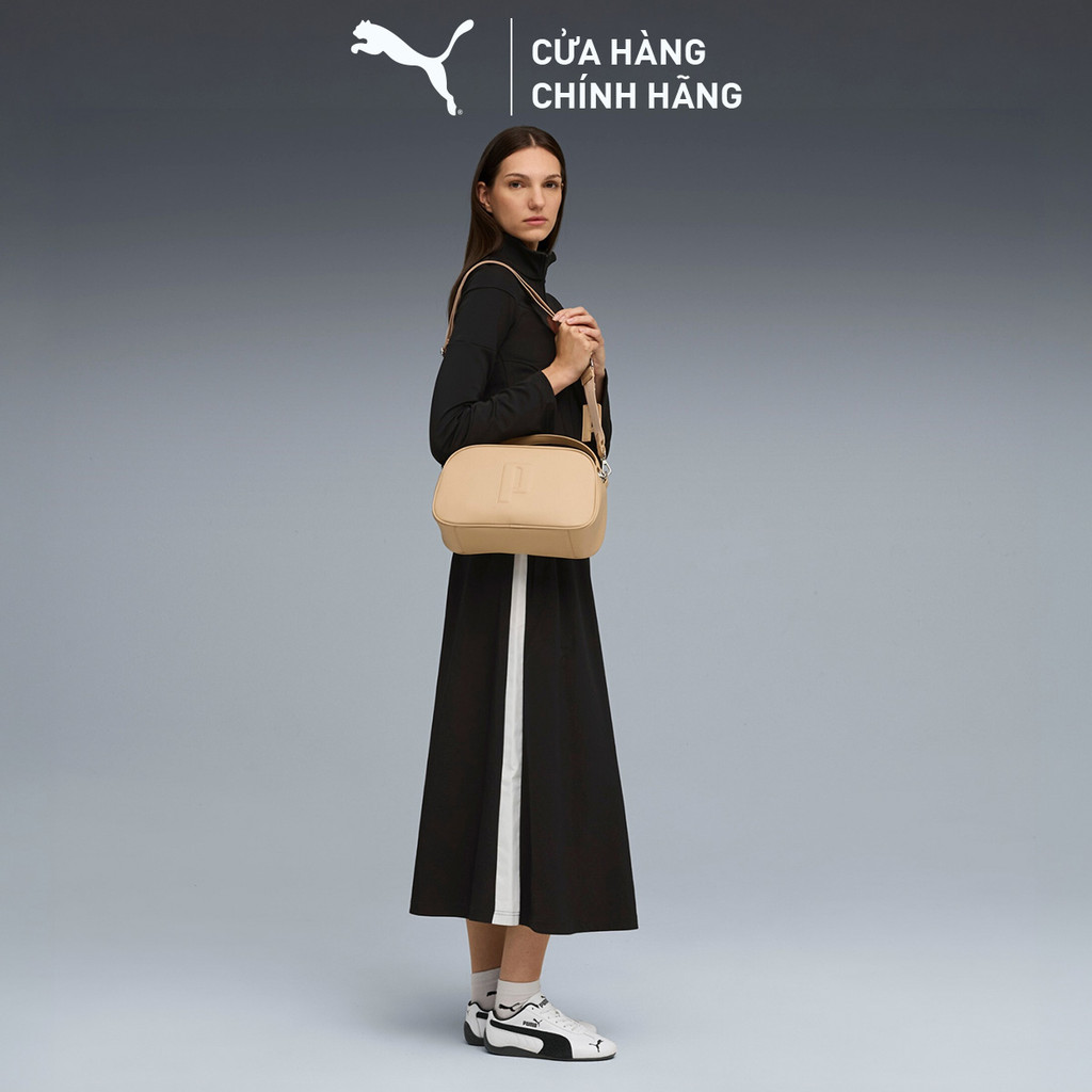 Túi Thời Trang PUMA Nữ SENSE Small Grip Bag Pebble Path Màu Be