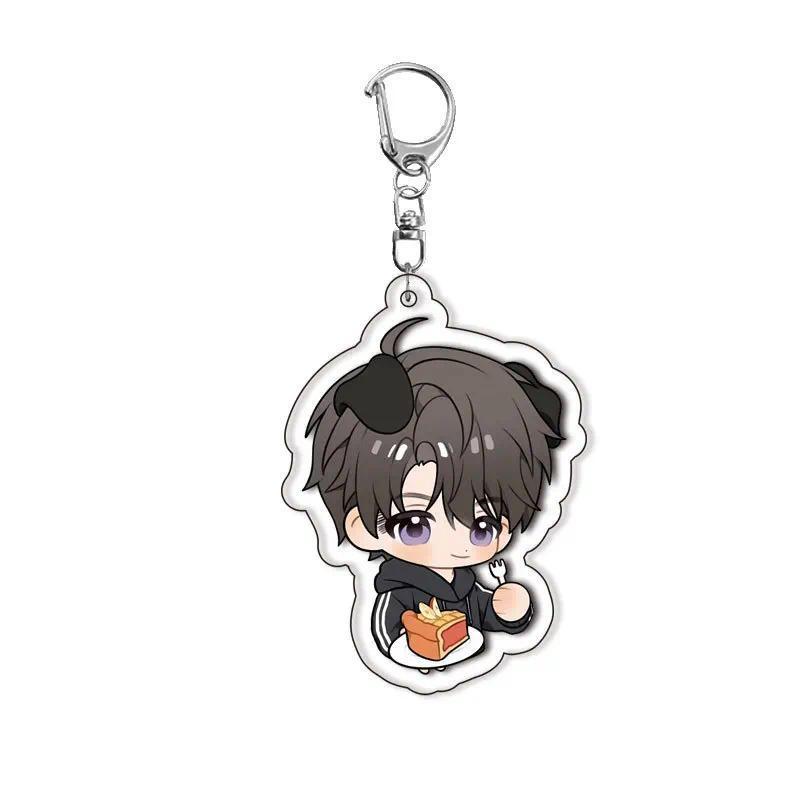 Love And Deepspace Xavier Zayne Rafayel My Baby Boys Acrylic Keychain Fan Gift Bag Charm Móc Khóa Dà