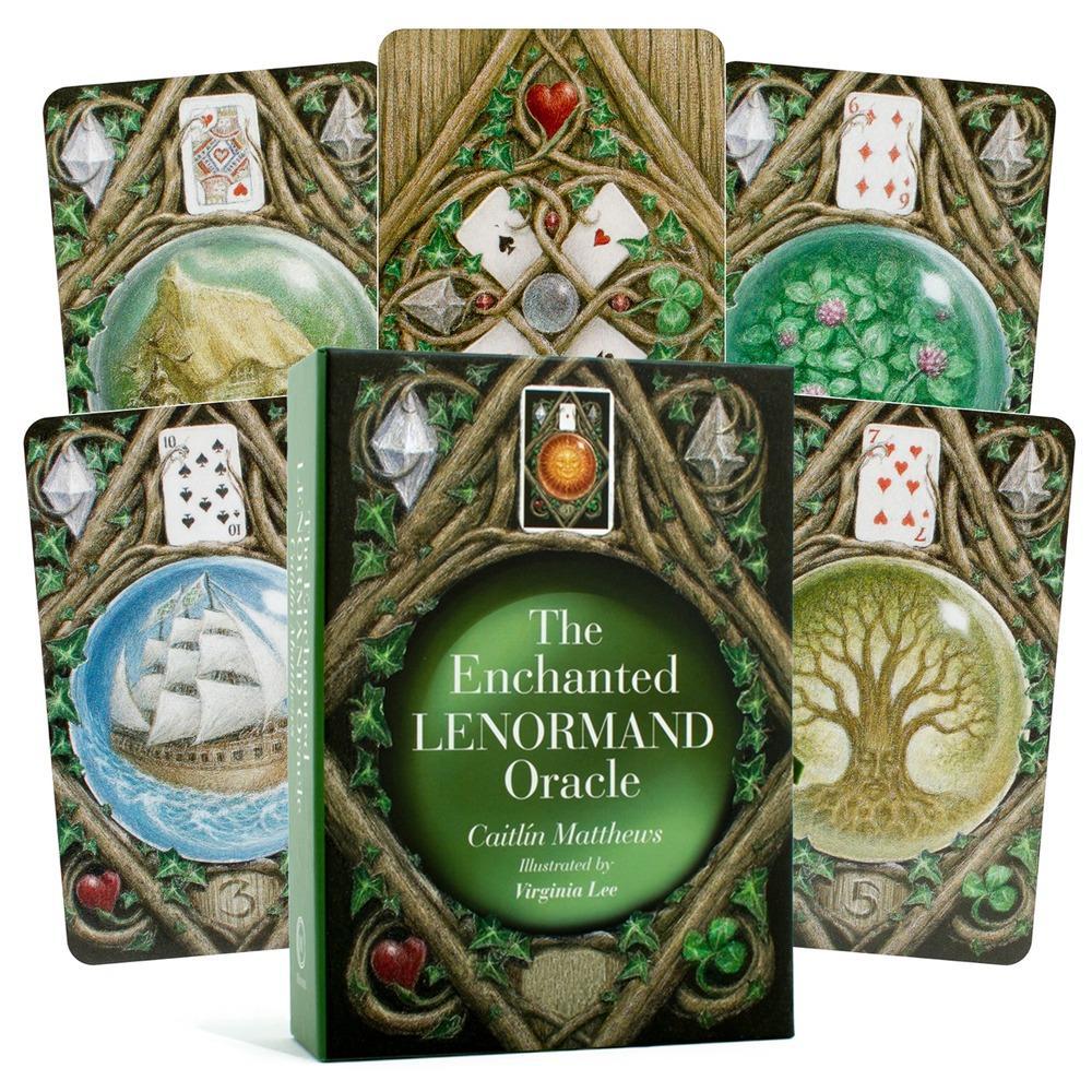 The Enchanted Lenormand Oracle 10.4 * 7.3cm 39 lá bài ma thuật để tiết lộ bản thân đích thực của bạn