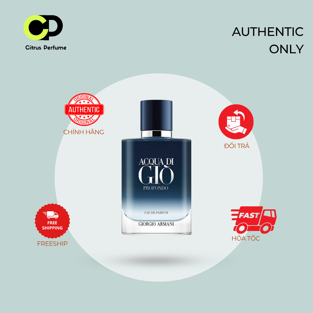 10ml Gio Profondo EDP | Nước hoa | Citrus Perfume