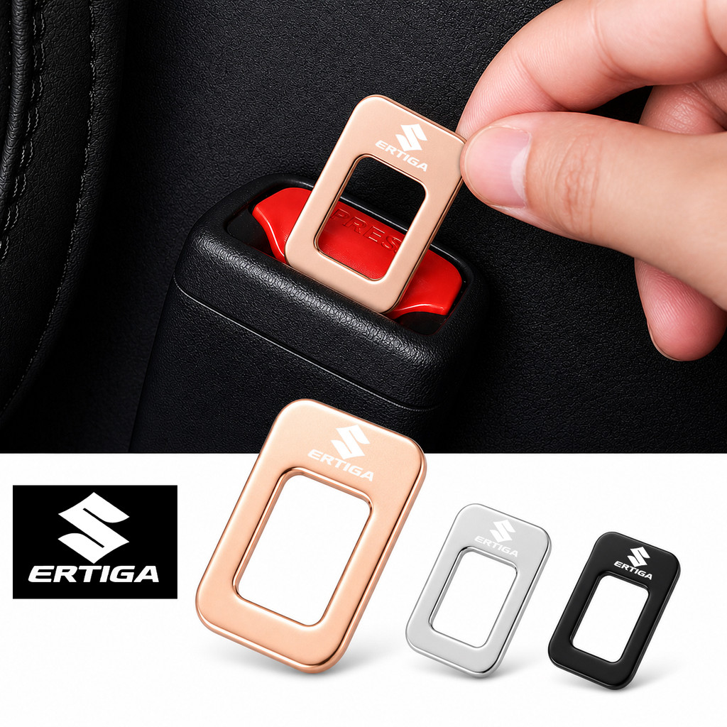 Dành Cho Ertiga Kim Loại Ẩn Biểu Tượng Dây An Toàn Kẹp Chống Báo Động Chuông Giảm Thanh Cho 2015-202