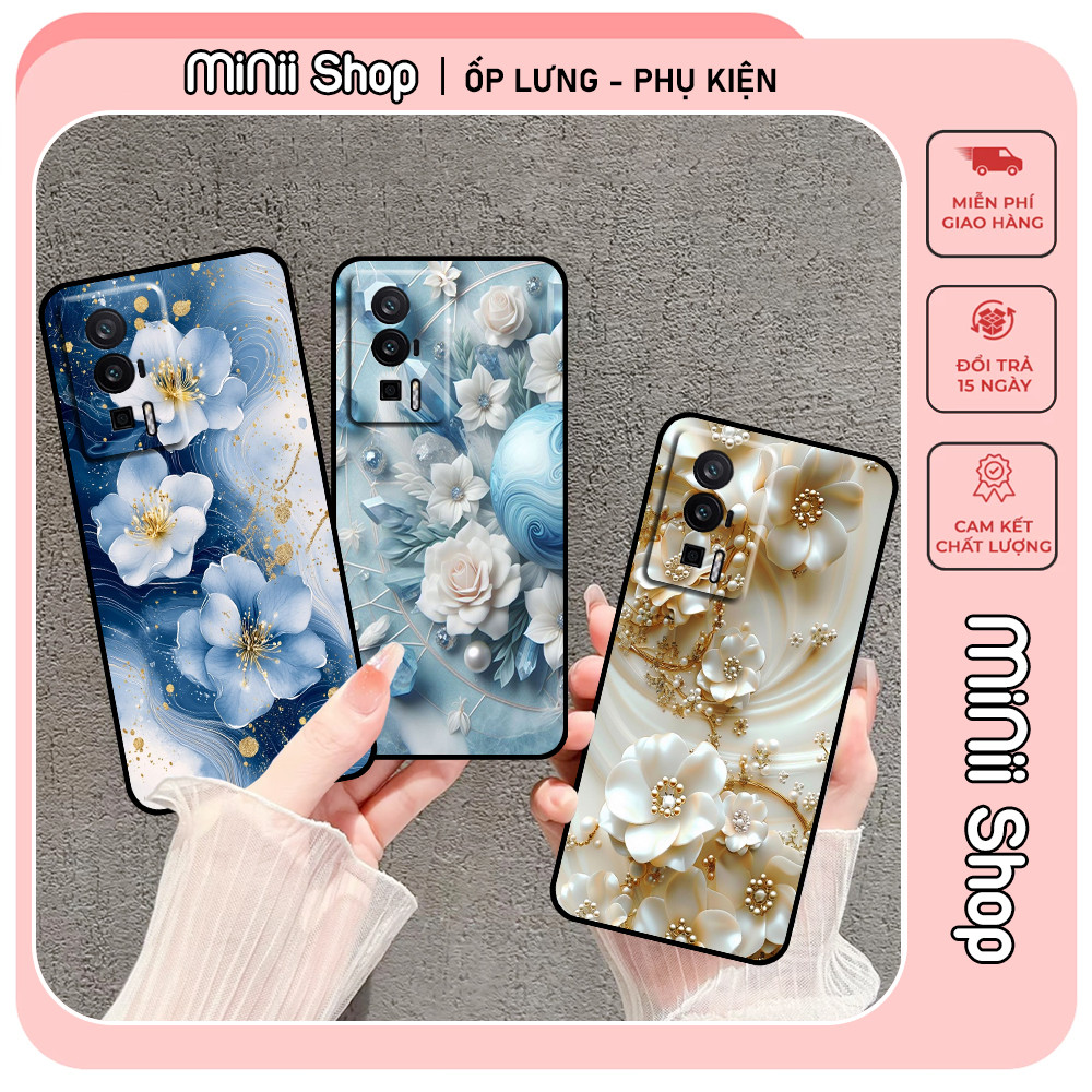 Ốp lưng Xiaomi Redmi K60 / K60 Pro / K60 Ultra in hình hoa xinh nhiều màu