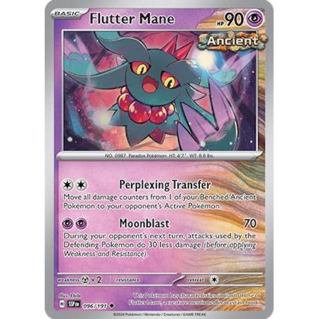 Thẻ Bài Pokemon Flutter Mane - 096/191 - Uncommon