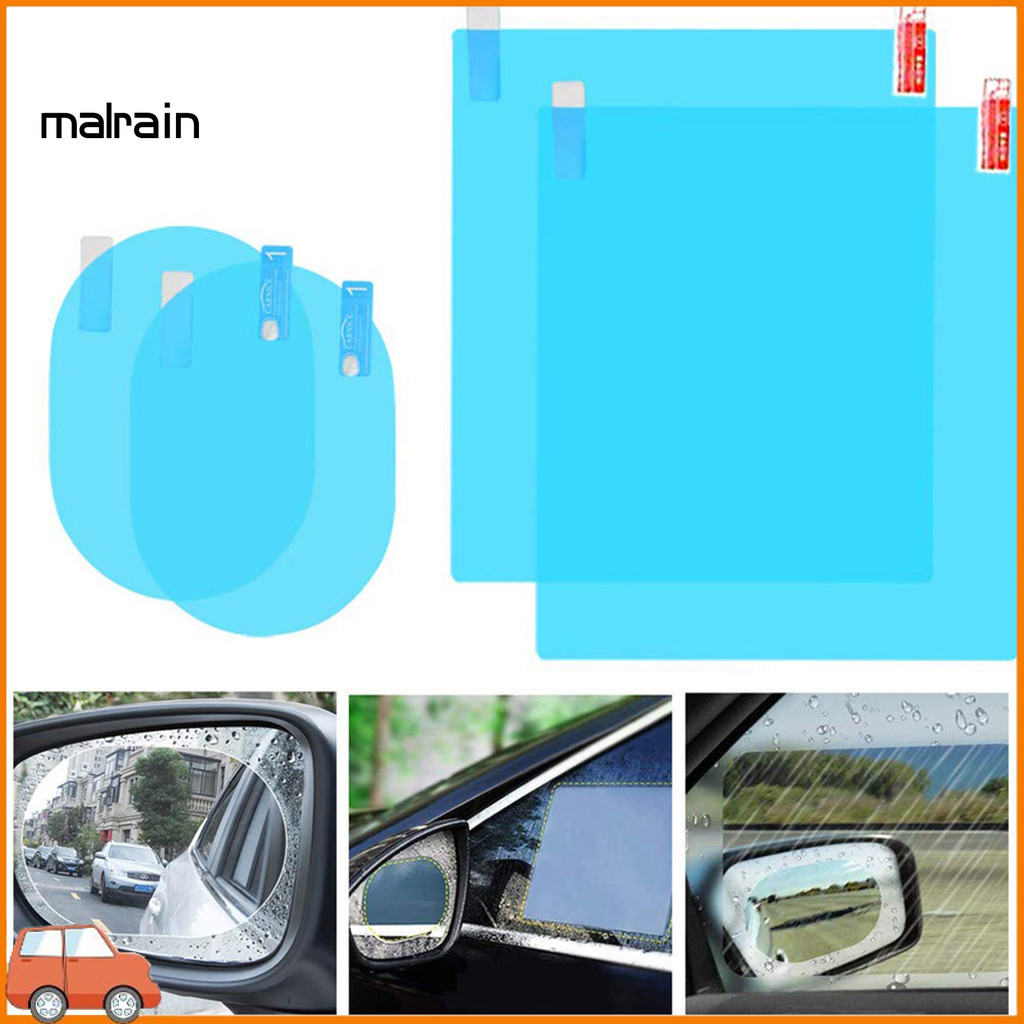 MA- Phim chống mưa Phim chống chói Hydrophobic Nhẹ Chống sương mù Phim dính Gương bảo vệ cho ô tô