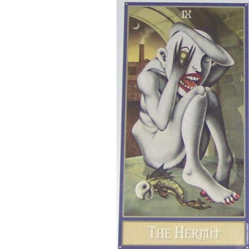 Deviant Moon Tarot Borderless Edition Cards Trò chơi bài Tarot