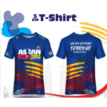 Asean Run 2025 - Áo thun sợi nhỏ Kuala Lumpur