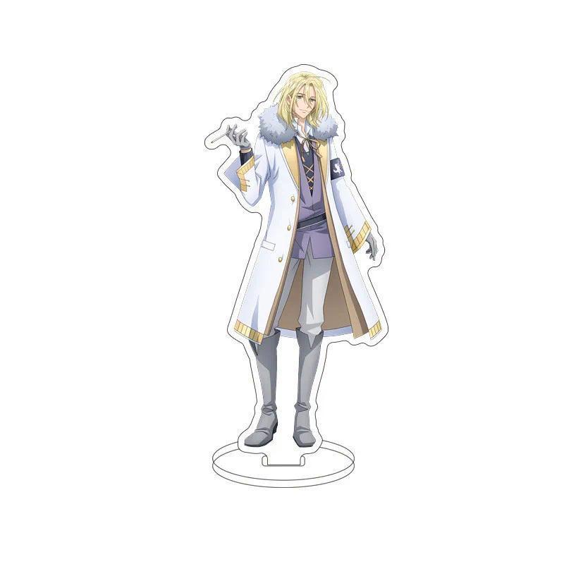 Hot Anime 7th Time Loop Arnold Hein Double-sided Mica Keychain Holder Model Display Cosplay Mô Hình 
