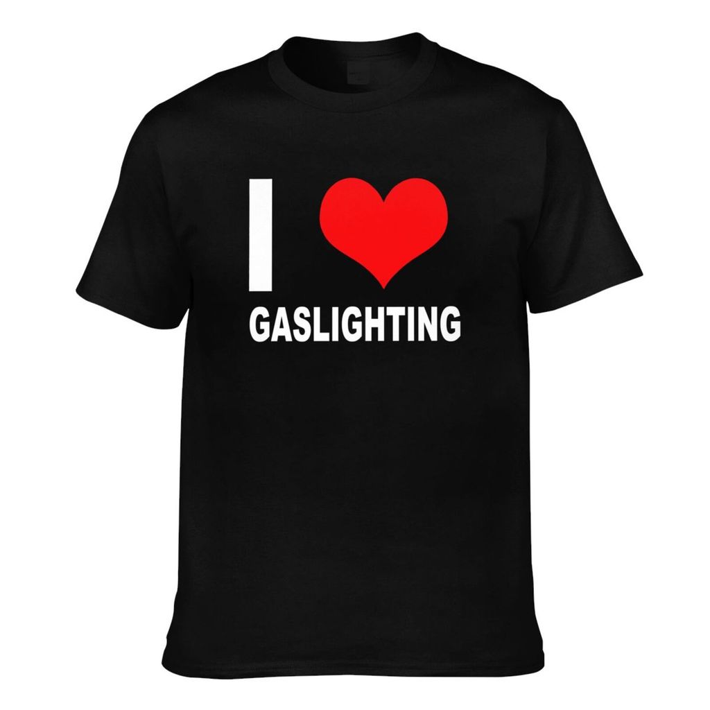 Áo thun nam in hình tùy chỉnh I Love Gaslighting